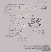 Cover Art for Defoliant