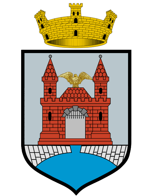 The newly-granted Coat of Arms of the Province of Kremlum Sandus, the capital of the State of Sandus.