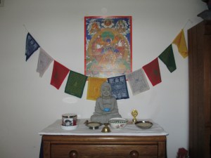 The State Altar to the Buddha, a centre-piece of the Office of the Sôgmô and a national landmark.