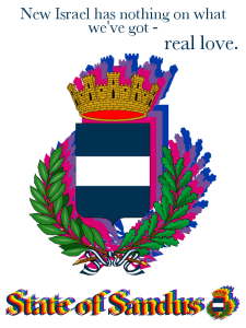 The Central People's Government has also published this piquant poster deriding New Israel and social conservatism.