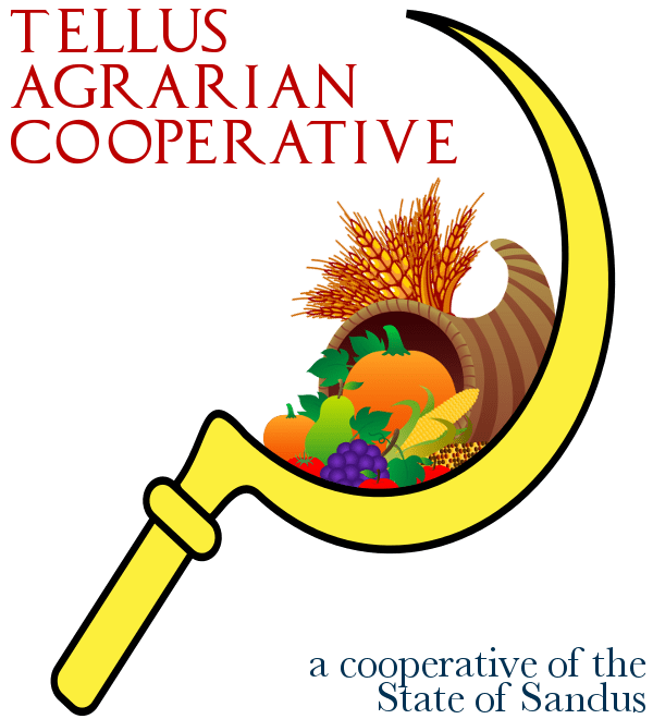 The logo of Tellus Agrarian Cooperative